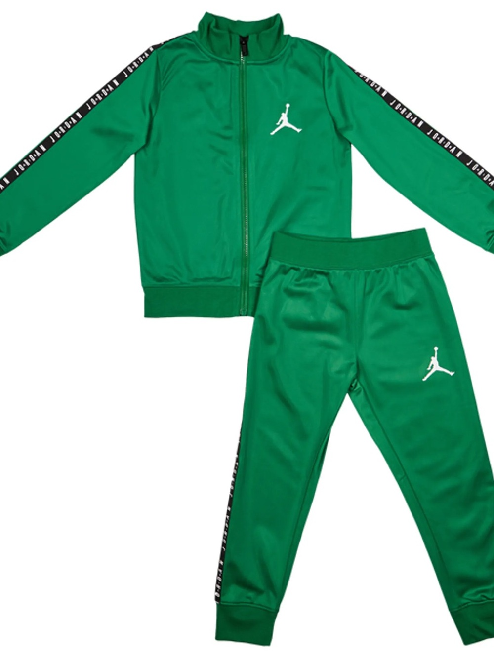 Jordan Green Kids Track Pants with Jumpman Accent